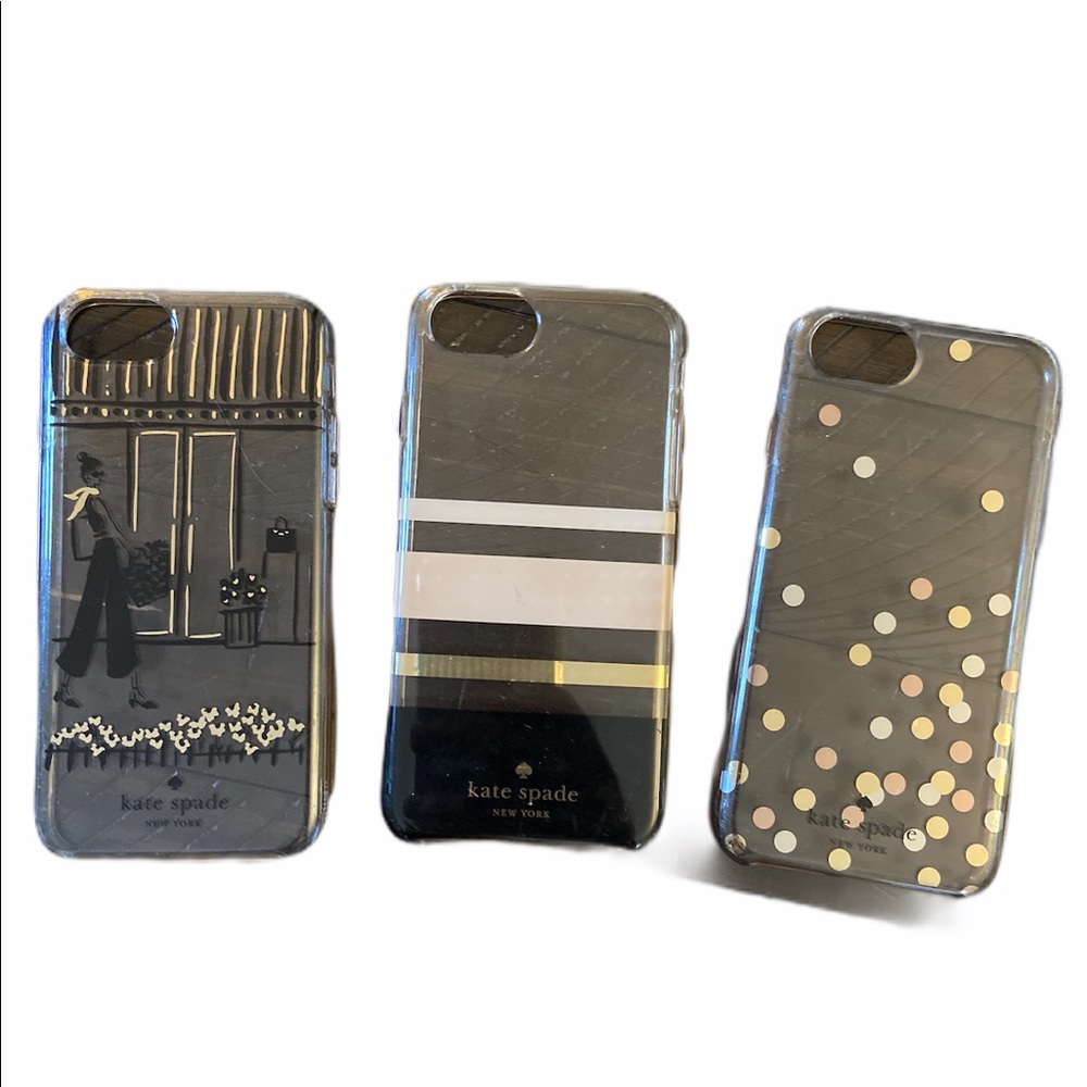 Translucent kate spade cases iPhone 6/6s/8